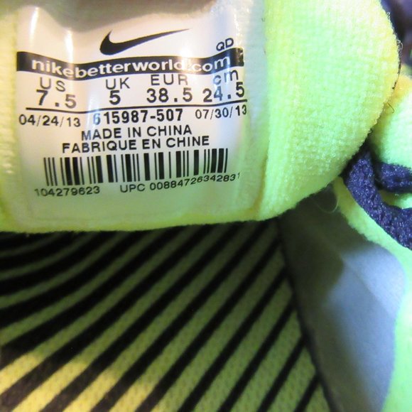 Womens Nike H2O Repel Free 5.0 Running Shoes Sz 7.5 - Picture 8 of 8